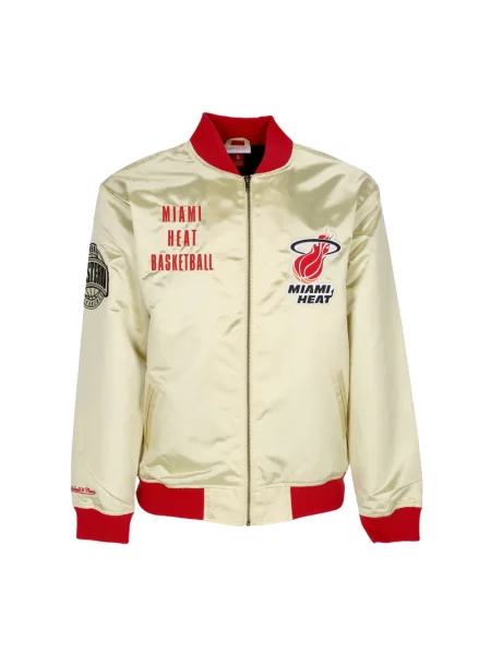 Kurtka Mitchell & Ness żółta