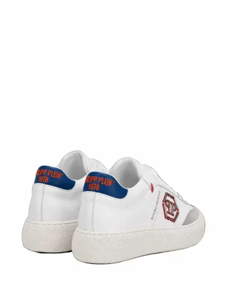 Sneakersy Philipp Plein retro białe