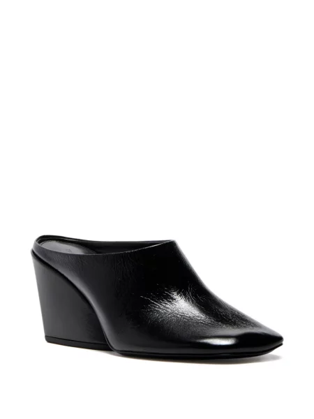 Papuci tip mules Proenza Schouler din piele negru