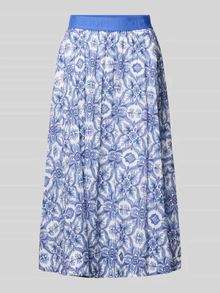 JOOP! Spódnica midi niebieski