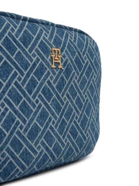 Kabelka Tommy Hilfiger modrá