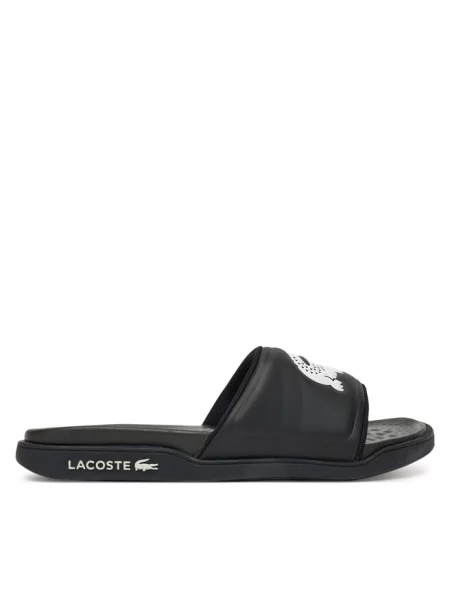 Klapki Lacoste czarne