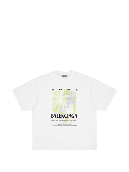 Tricou Balenciaga alb