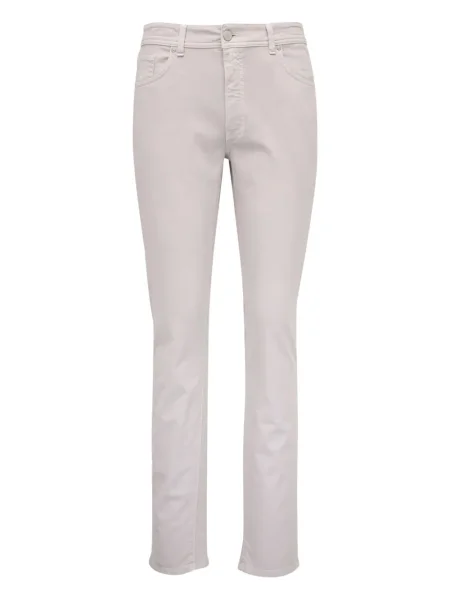 Pantaloni Barmas cu 5 buzunare alb
