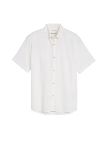 TOM TAILOR DENIM Cămașă alb