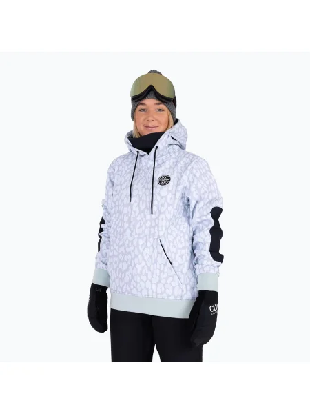 Colourwear Est Hood leo lila snowboard melegítő felső. Méret: S kék