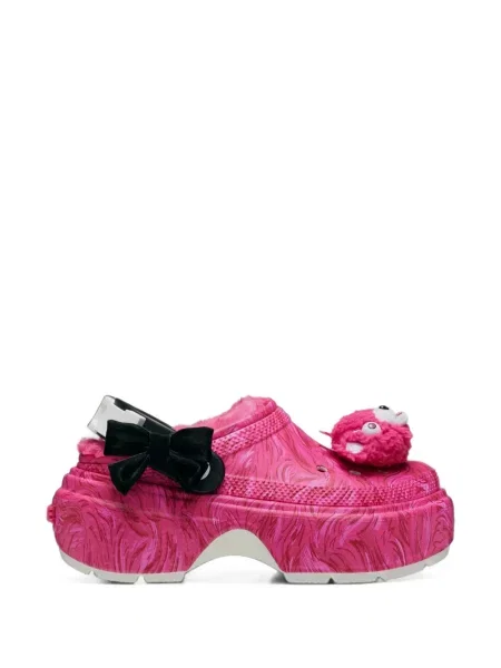 Мюли Crocs розово