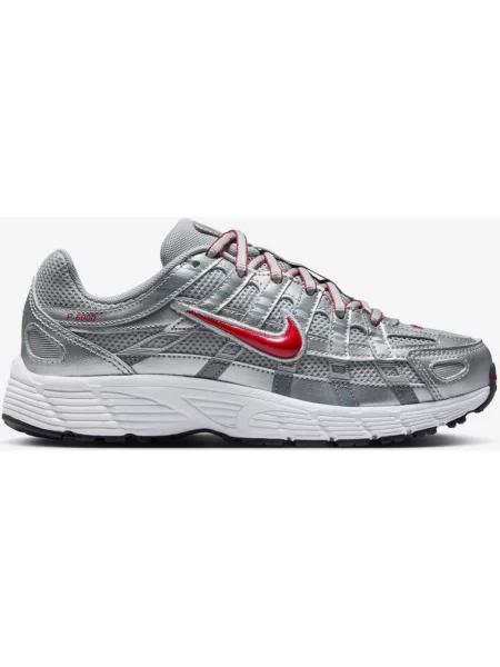 Buty do biegania juniorska Nike srebrny czerwony junior szary