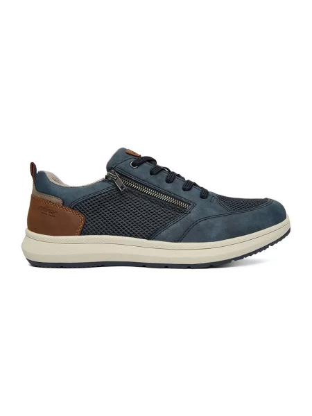 Sneakersy Rieker granatowe