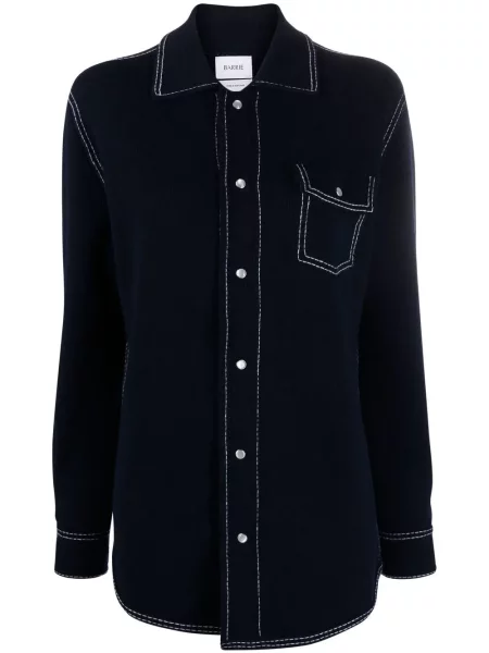 Top Barrie tricotate albastru