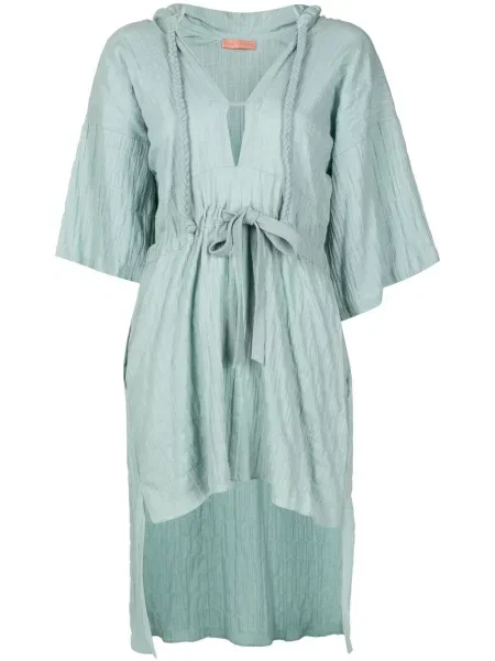 Sukienka midi Clube Bossa do kolan garniturowa niebieska