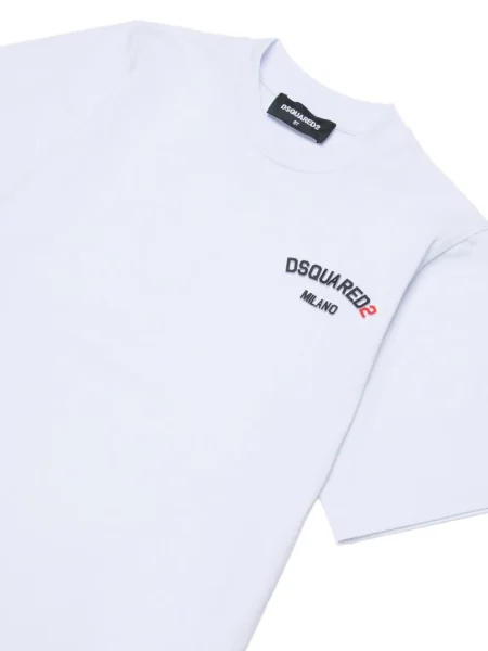 Dětské tričko Dsquared2 bílé