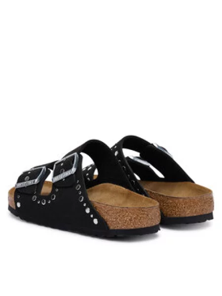 Papucs Birkenstock Arizona Rivet D fekete