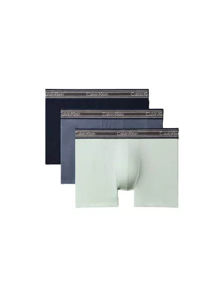 Calvin Klein Underwear Boxeri albastru marin / opal / verde mentă alb