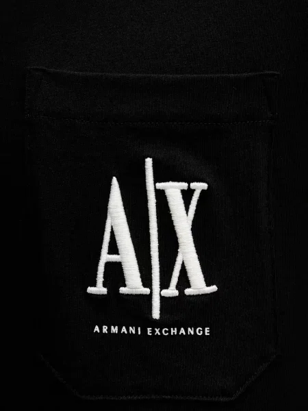 Armani Exchange férfi póló fekete