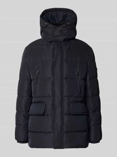 Kurtka puchowa o kroju regular fit z syntetycznym wypełnieniem puchowym Joop! Collection granatowa