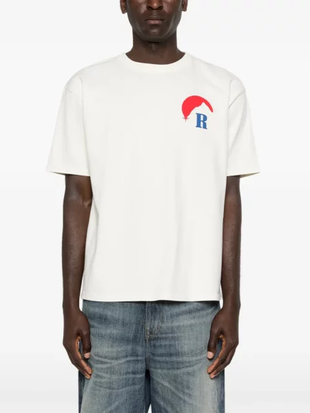 Tricou Rhude alb
