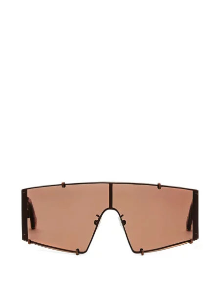 Ochelari de soare Stella Mccartney Eyewear cu imprimeu geometric maro