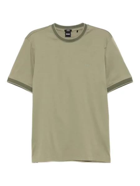 Tricou Boss cu imagine verde