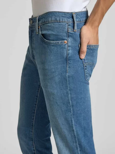 Jeansy krój slim fit model Levi's niebieskie