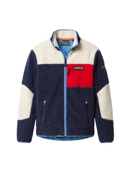 Bluza polarowa Napapijri polarowa niebieska
