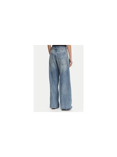 G-Star Raw Farmer Helyx 3D Cinch Wide Leg kék