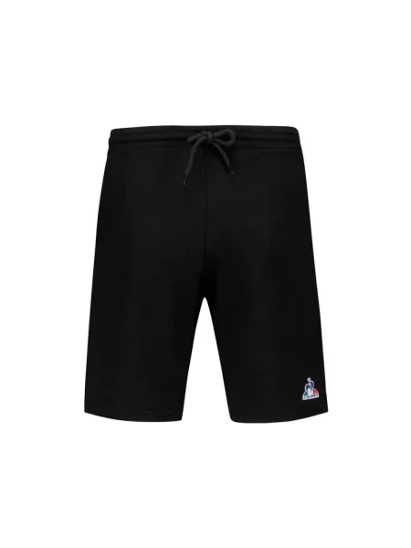 Pantaloni Le Coq Sportif scurte negru