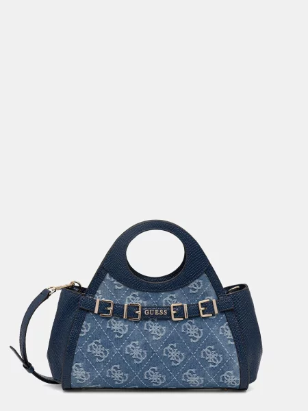 Guess klasična torbica DOVIE modra