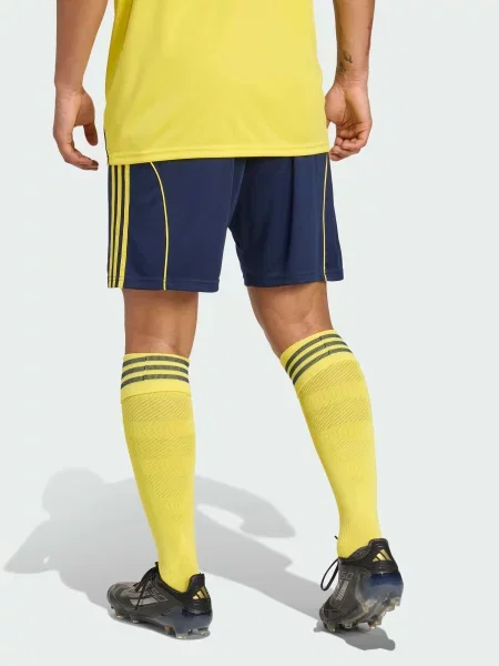 Переработанный спортивные шорты Adidas синие