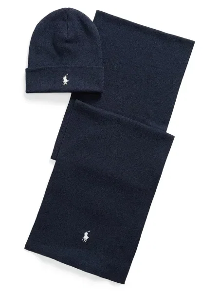 Polo Ralph Lauren căciulă și fular pentru bărbați din