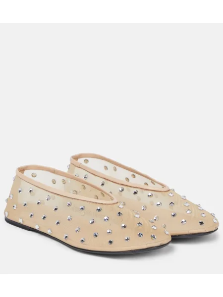 Balerini Khaite de cristal bej