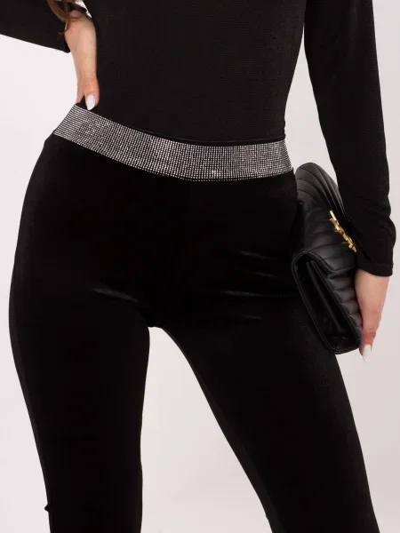 Pantaloni Italy Moda negru