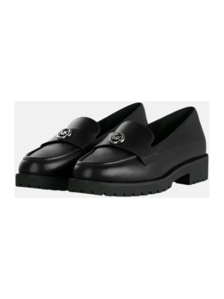 Loafersy Michael Michael Kors skórzane czarne