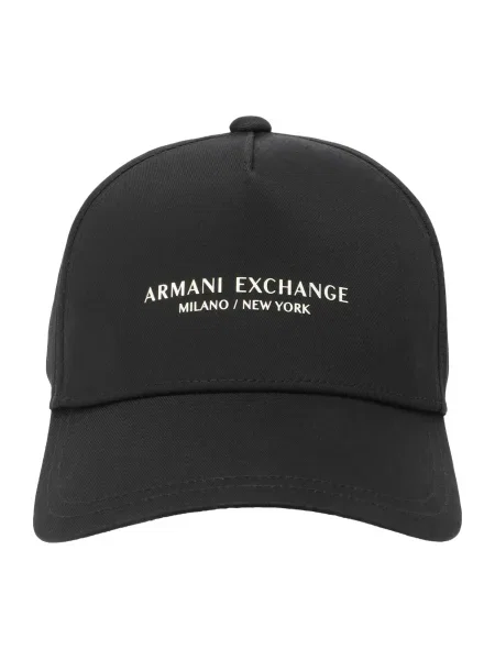 ARMANI EXCHANGE Șapcă crem negru