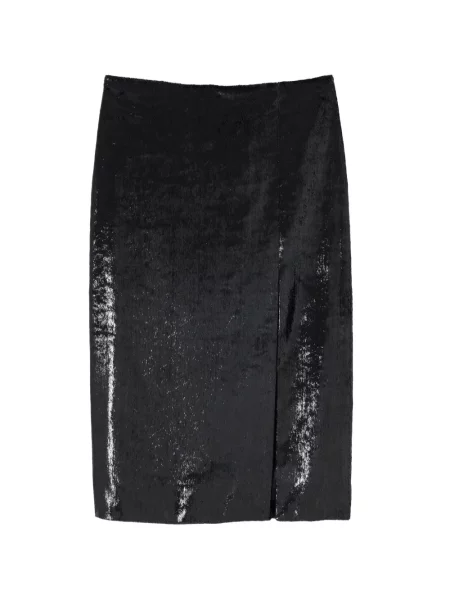 Midi sukňa Marc Jacobs čierna