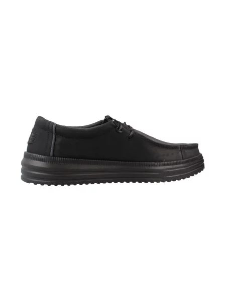 Pantofi Heydude din piele negru