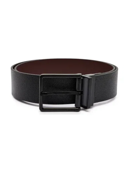 Calvin Klein din piele cu două fețe negru