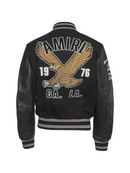 Дълго яке Amiri черно