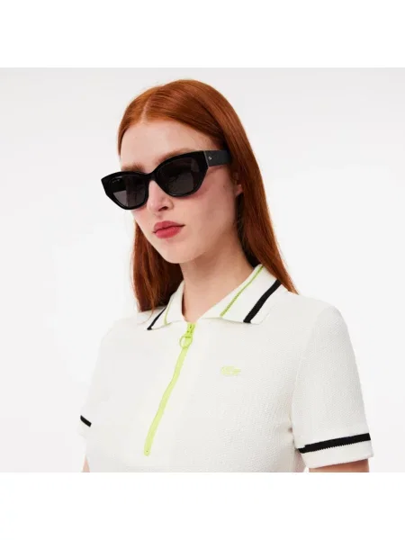 Lacoste Koszulka Polo Slim Fit biała
