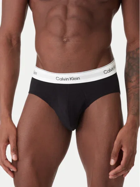 Calvin Klein Underwear Slip / alb negru