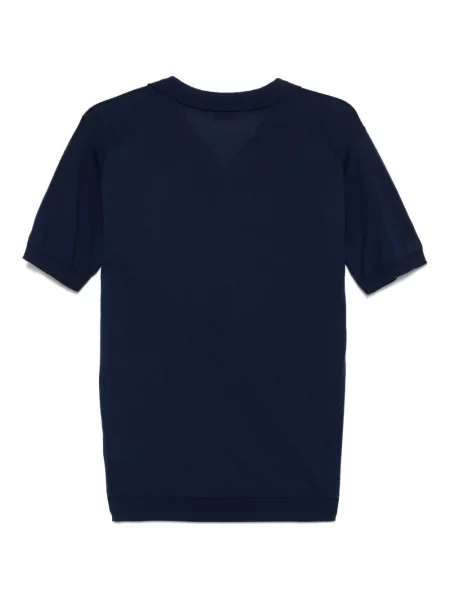 Tricou John Smedley albastru