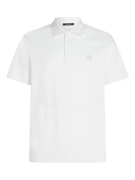 Polo Karl Lagerfeld alb