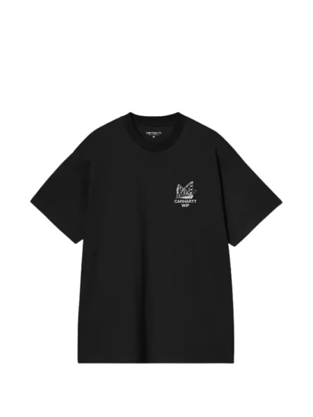 Тениска Carhartt Wip с принт черно