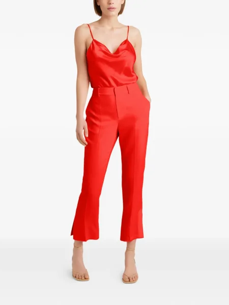 Cropp pantaloni Cinq A Sept roșu