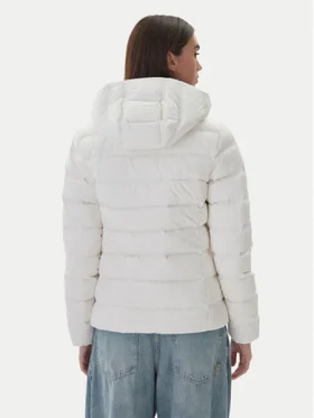 Tommy Jeans Zimná bunda námornícka modrá / červená biela