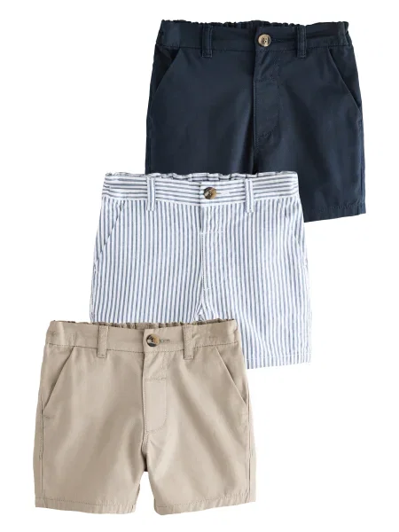 Next Pantaloni bleumarin / albastru gențiană / gri taupe alb