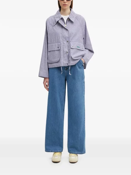 Blugi cu picior larg Carhartt Wip albastru
