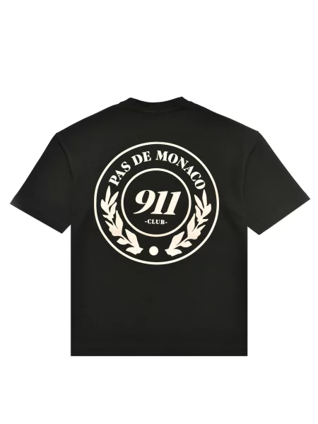 Pas De Monaco Póló Icon fekete fehér