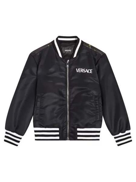 Μπουφάν bomber Versace μαύρο