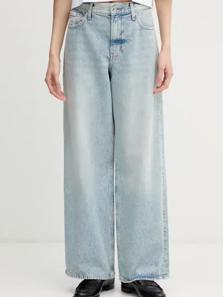 Calvin Klein Jeans relaxed fit džíny modré